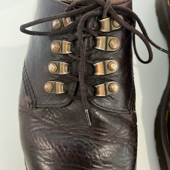 Dr. Marten 8098 Vintage Chunky Brown Lace-up Leather Oxford | Mens size 10 - Picture 5 of 12